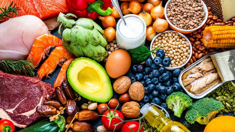 Panier alimentaire sain